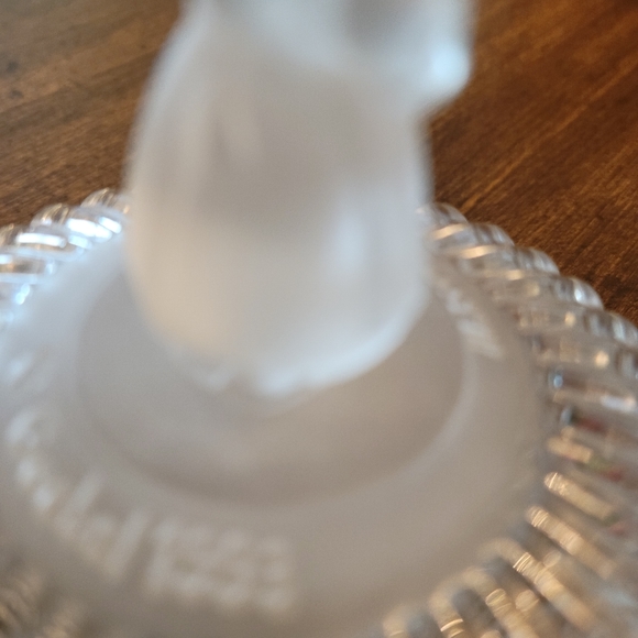 1993 MI HUMMEL CRYSTAL TRINKET DISH - Picture 5 of 8